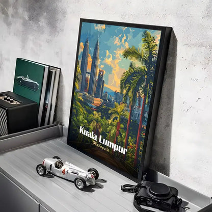 Travel Poster HD Self-Adhesive Wall Stickers Mural Painting｜Decals for Bedroom & Living Room｜Home Decor Gift