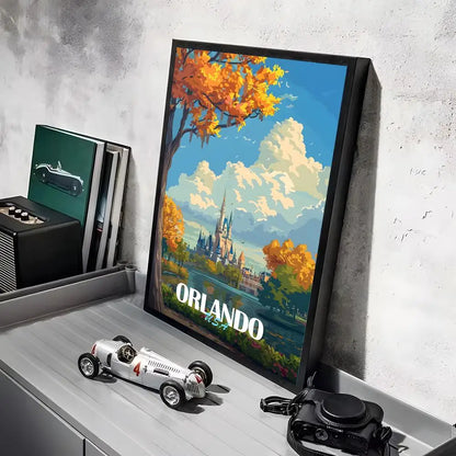 Travel Poster HD Self-Adhesive Wall Stickers Mural Painting｜Decals for Bedroom & Living Room｜Home Decor Gift