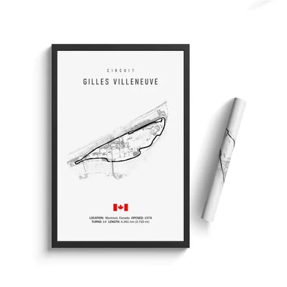 F1 Track Circuit Posters Imola Monaco Formula 1 GP Canvas Painting  Nordic Motorsport Wall Art Picture Room Decor Unframed